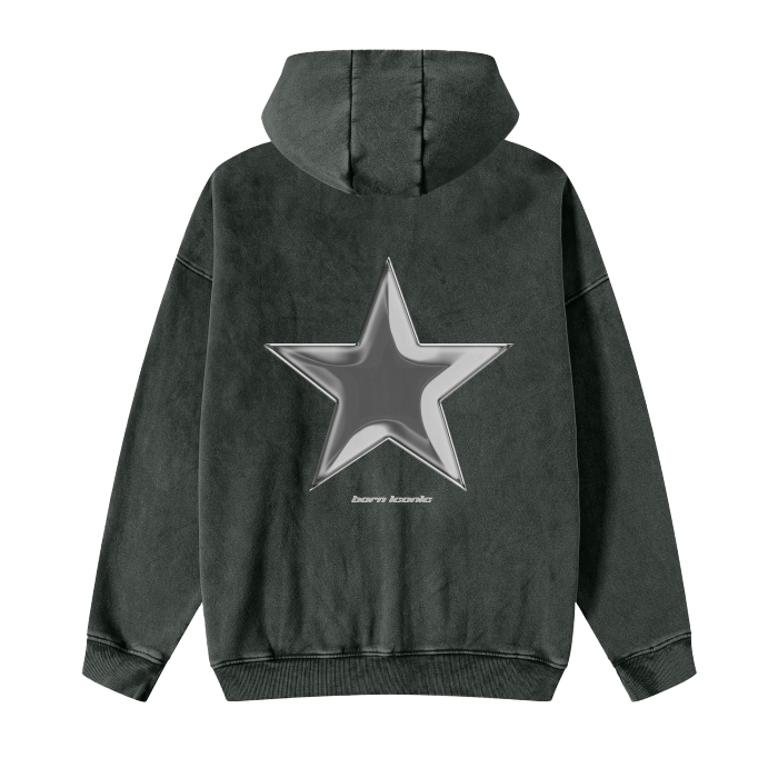"Born Iconic"Double Zip
