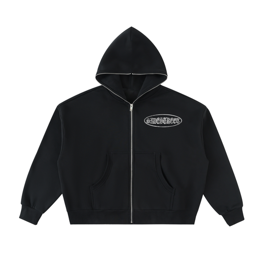 Chrome Full-Zip Hoodie